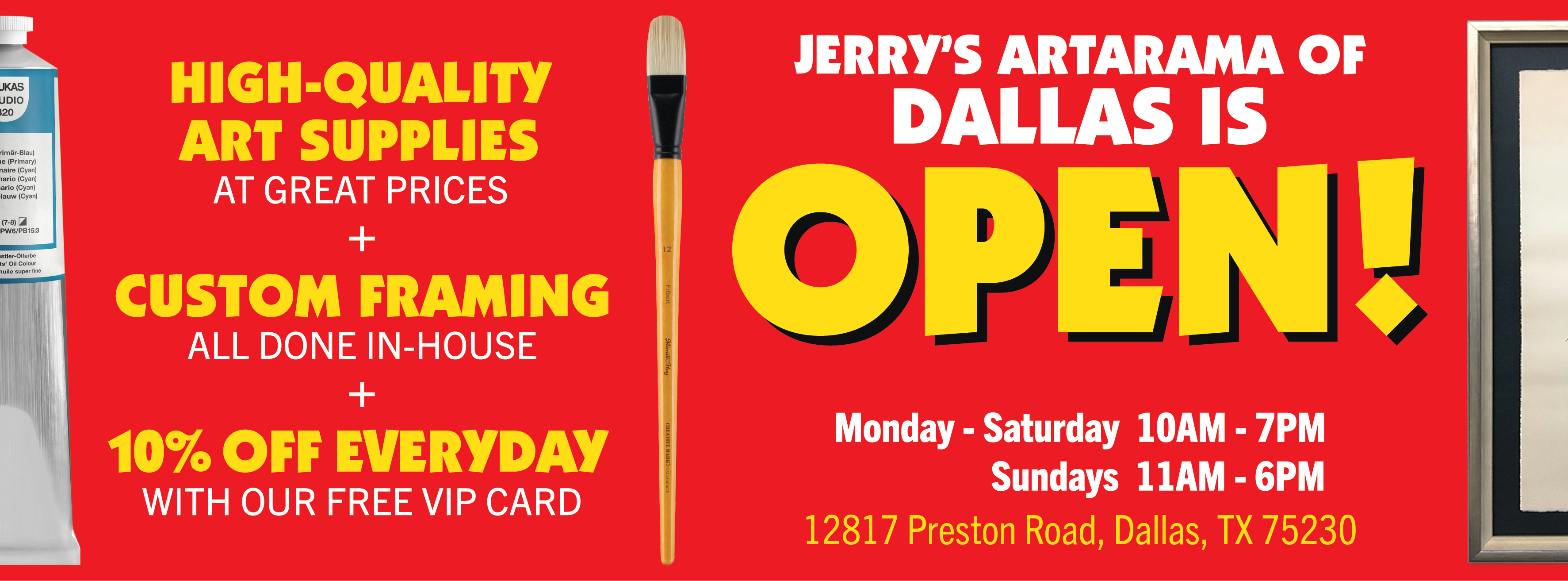 Art Store Art Supplies Dallas, TX